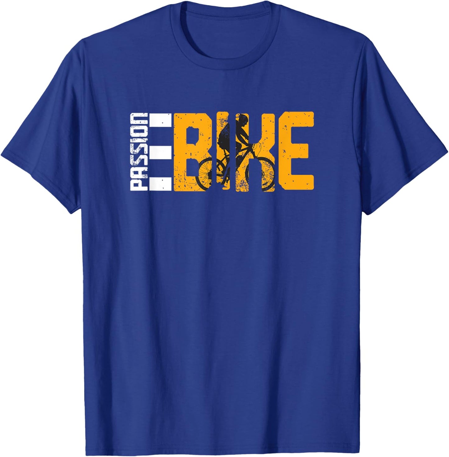 Passion E-Bike Electricity Battery Bicycle Rider Excursions T-Shirt - T-Shirt | Royal