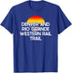 Denver and Rio Grande Western Rail Trail USA Rail Trail T-Shirt - T-Shirt | Royal