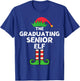Graduating Senior Elf Matching Family Christmas Party Pajama T-Shirt - T-Shirt | Royal