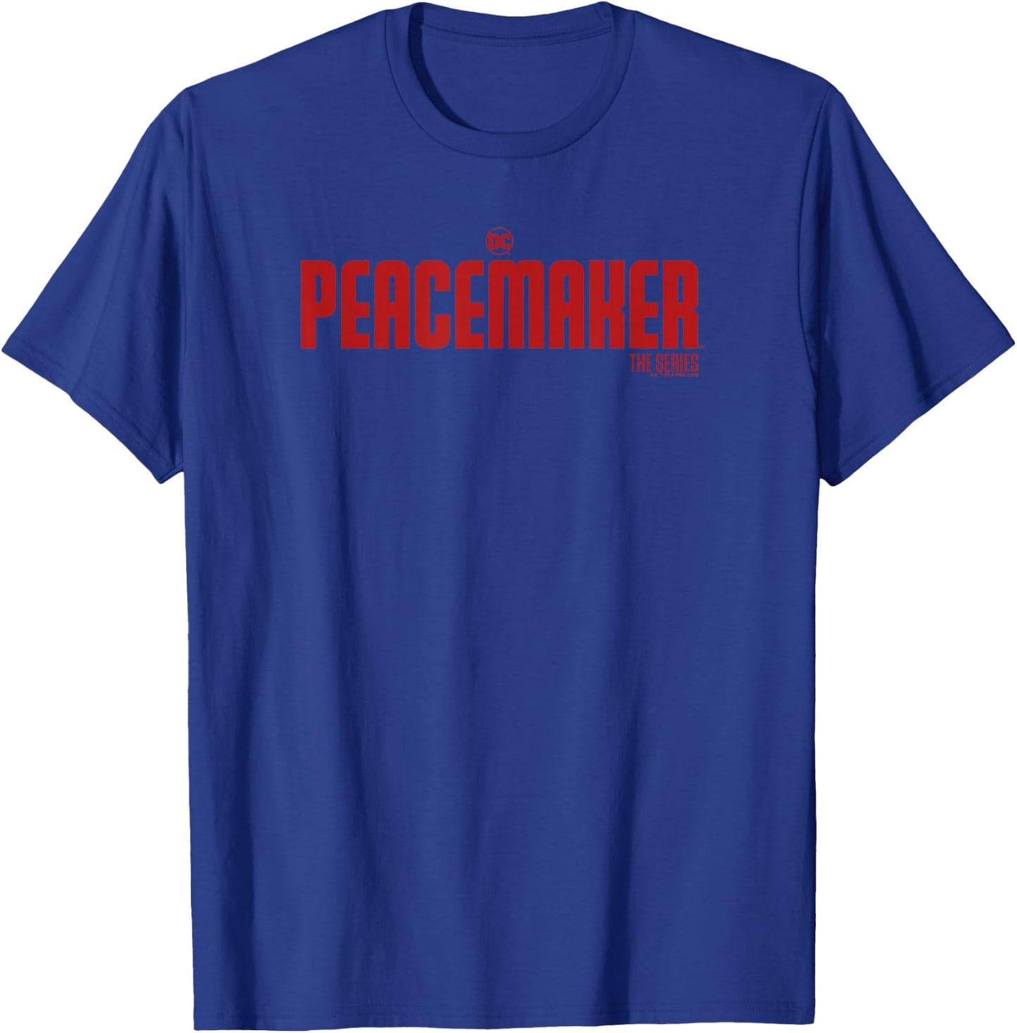 DC Comics Peacemaker The Series Red Logo T-Shirt - T-Shirt | Royal