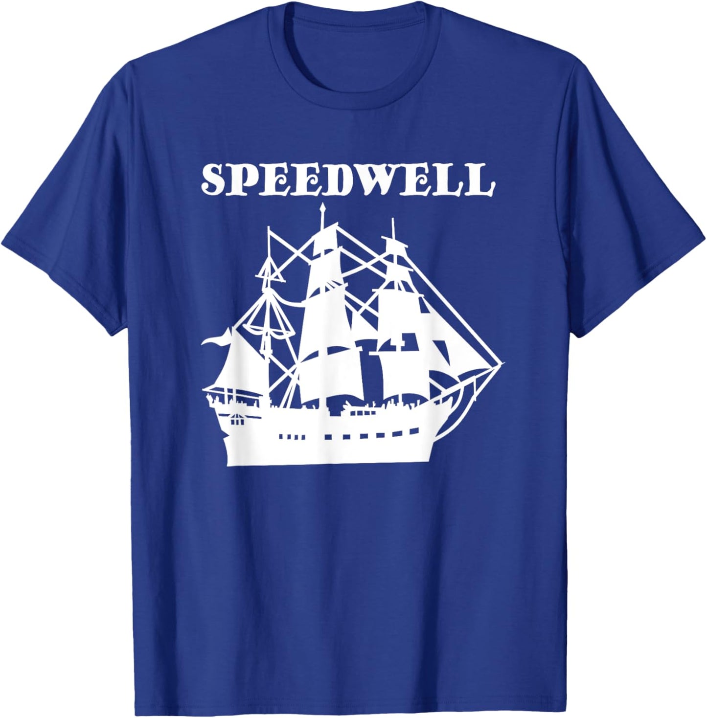 Speedwell Ship - Pilgrim Boat America American History T-Shirt - T-Shirt | Royal