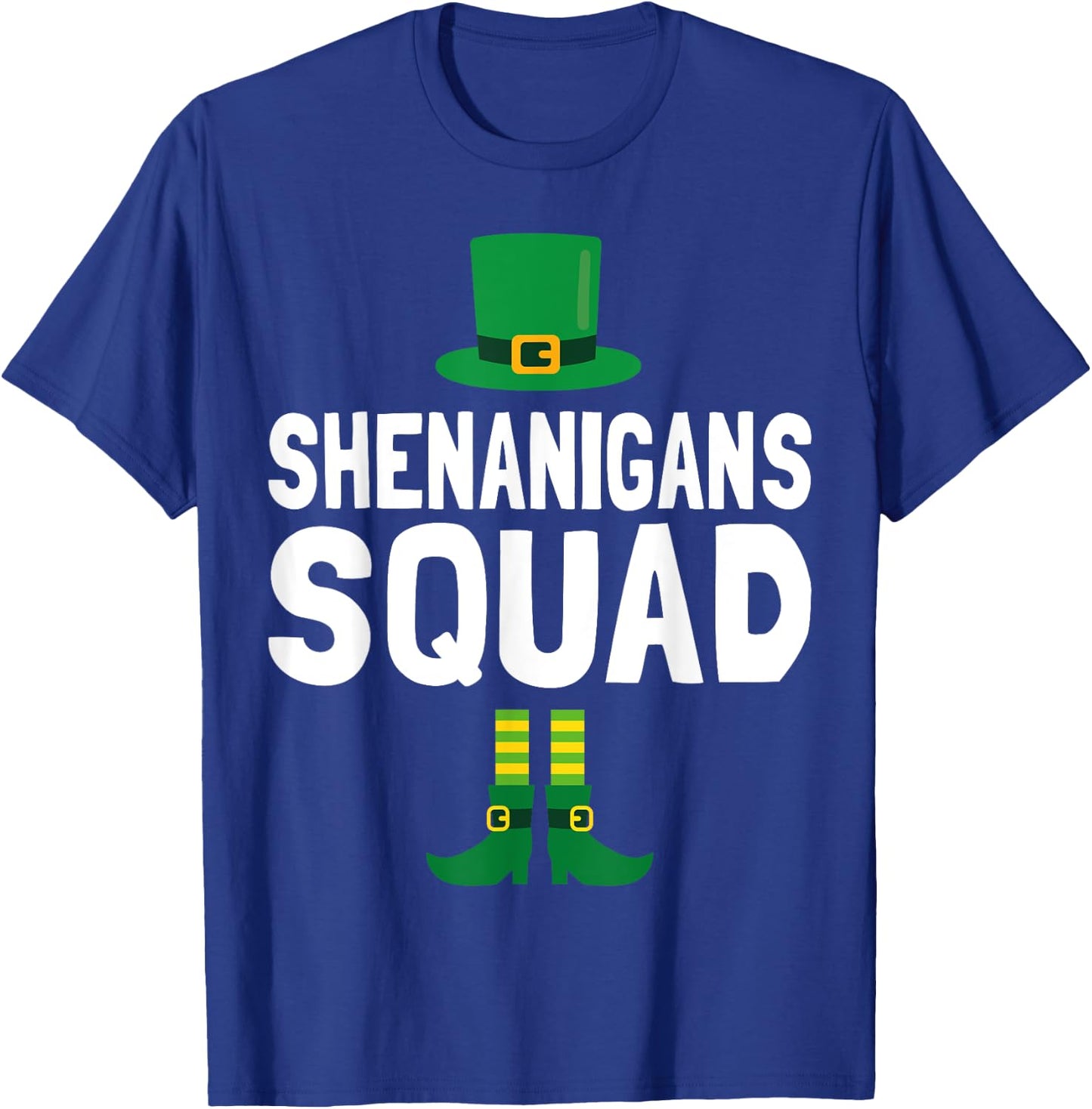 Shenanigans Squad | St Patricks Day T-Shirt - T-Shirt | Royal
