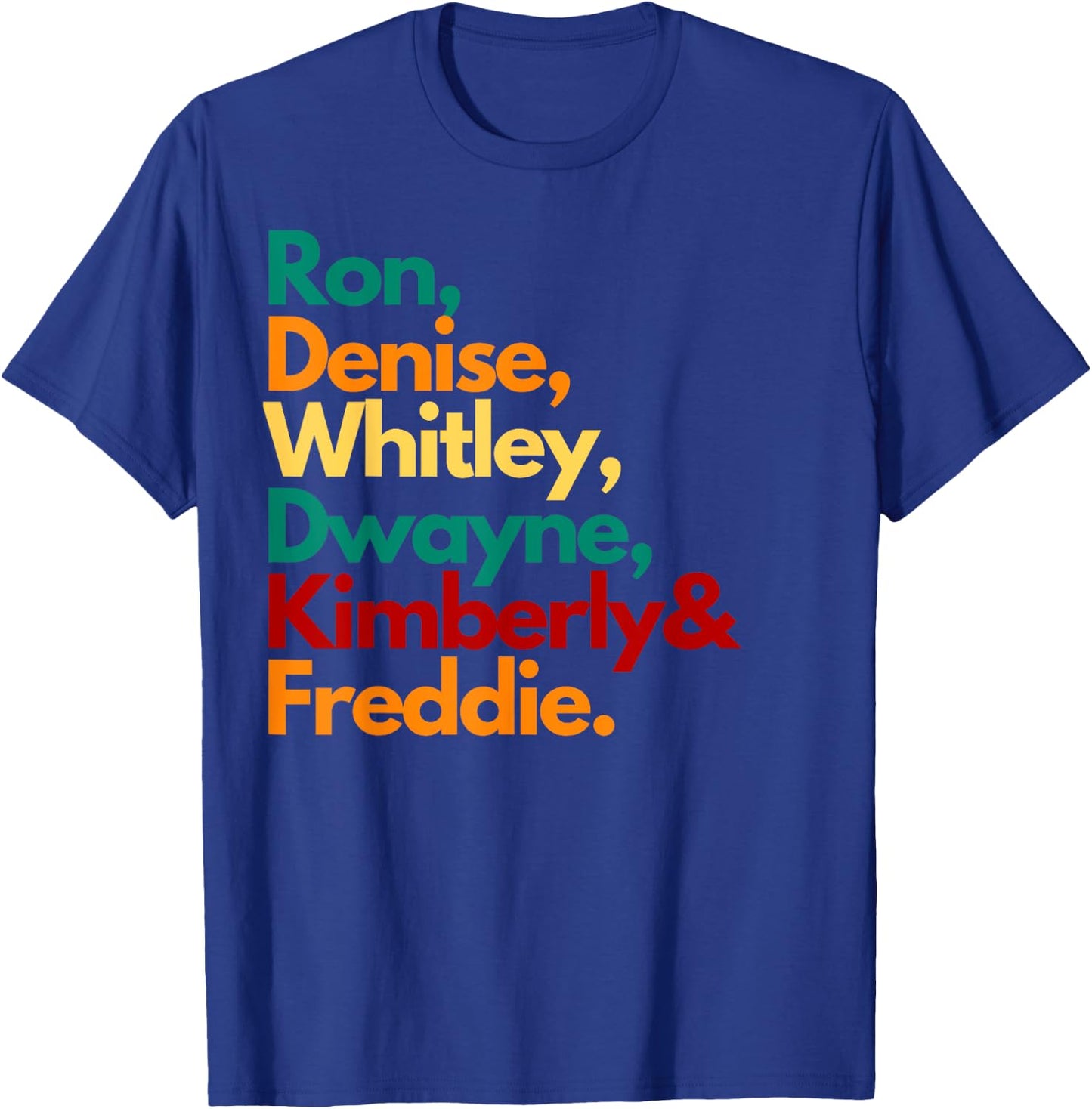 HBCU Black College Graduates Whitley Retro T-Shirt - T-Shirt | Royal