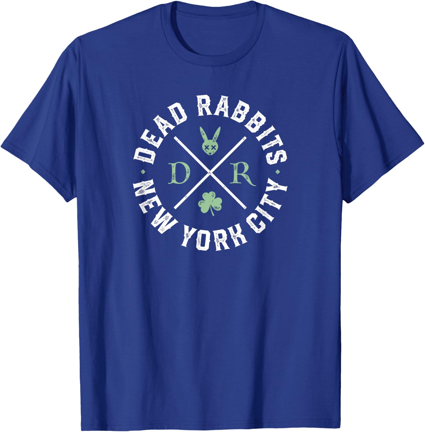 Dead Rabbits - New York City Irish American Vintage NYC T-Shirt - T-Shirt | Royal