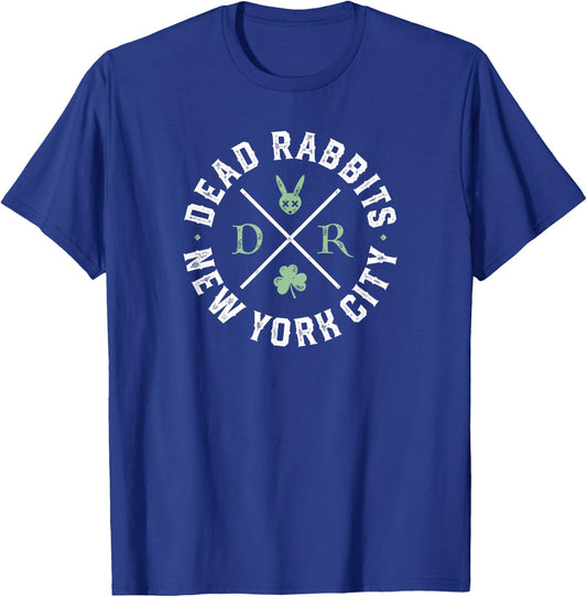 Dead Rabbits - New York City Irish American Vintage NYC T-Shirt - T-Shirt | Royal