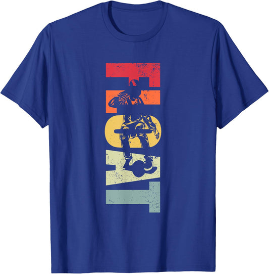 Float One Wheel Electric Skateboard Owner Women Kids T-Shirt - T-Shirt | Royal