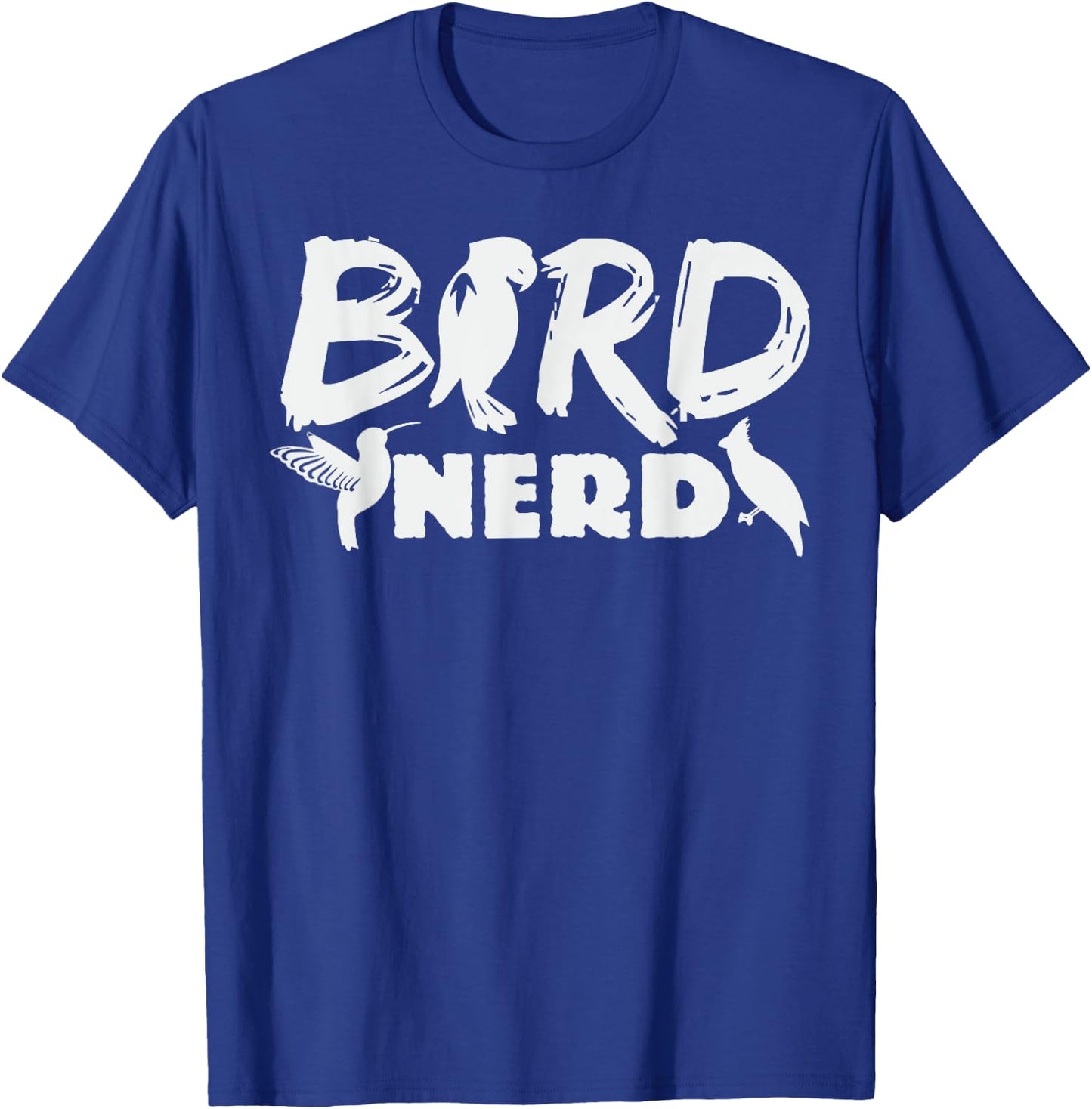 Bird Nerd Biologist Birds Zoology Ornithology T-Shirt - T-Shirt | Royal