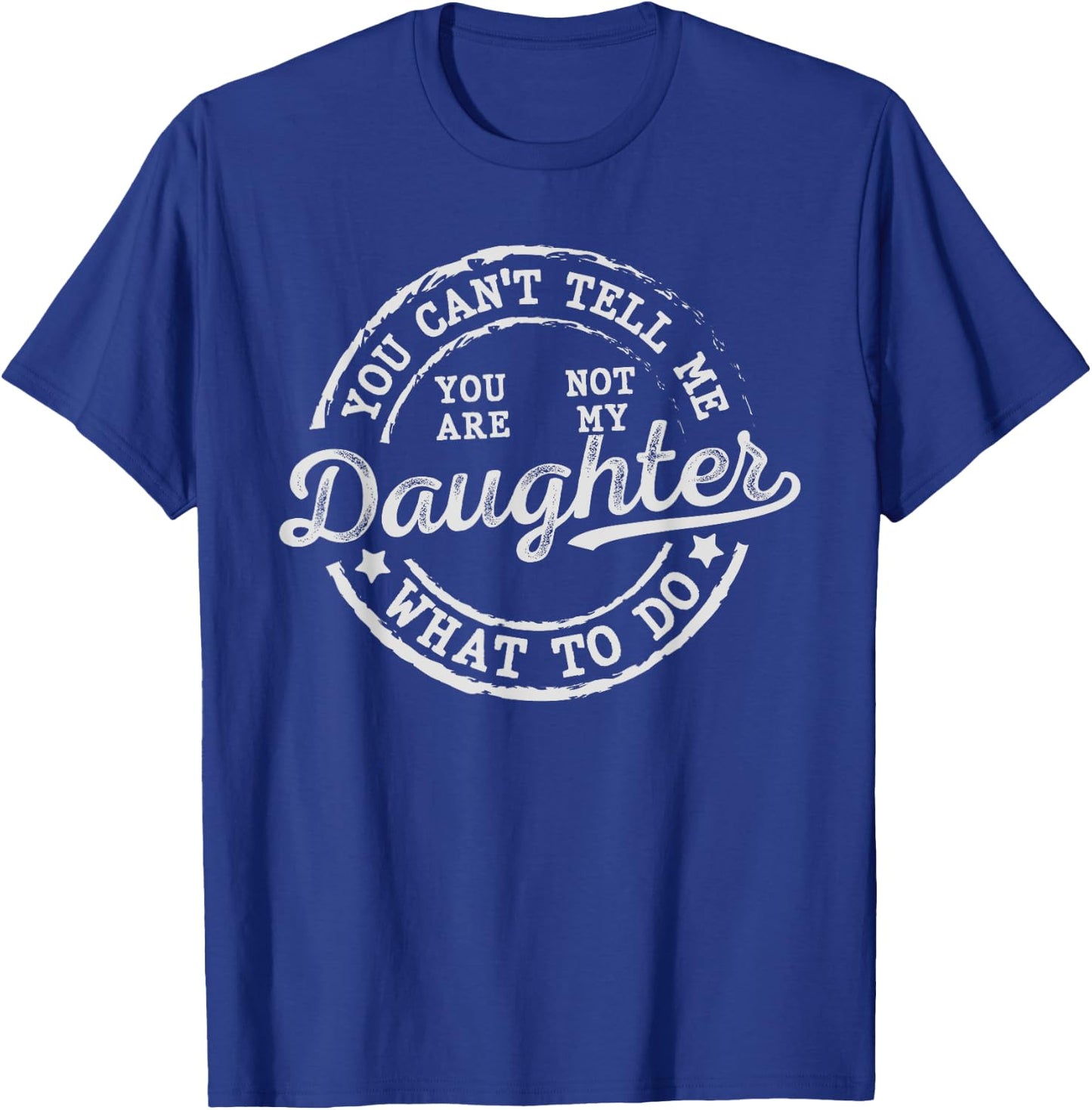 Funny Father Daddy Gifts Men From Daughter Fathers Day Dad T-Shirt - T-Shirt | Royal
