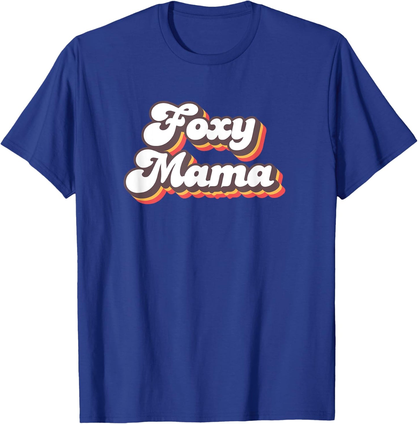 Foxy Mama Roller Disco Outfit 70s Costume T-Shirt - T-Shirt | Royal