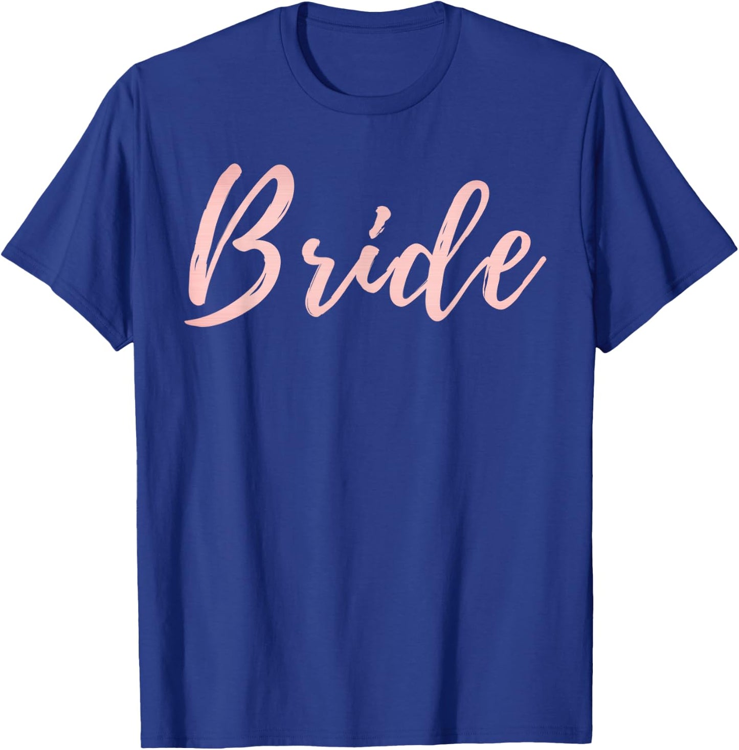 Bride Rose Gold Wedding Party Shirt T-Shirt - T-Shirt | Royal