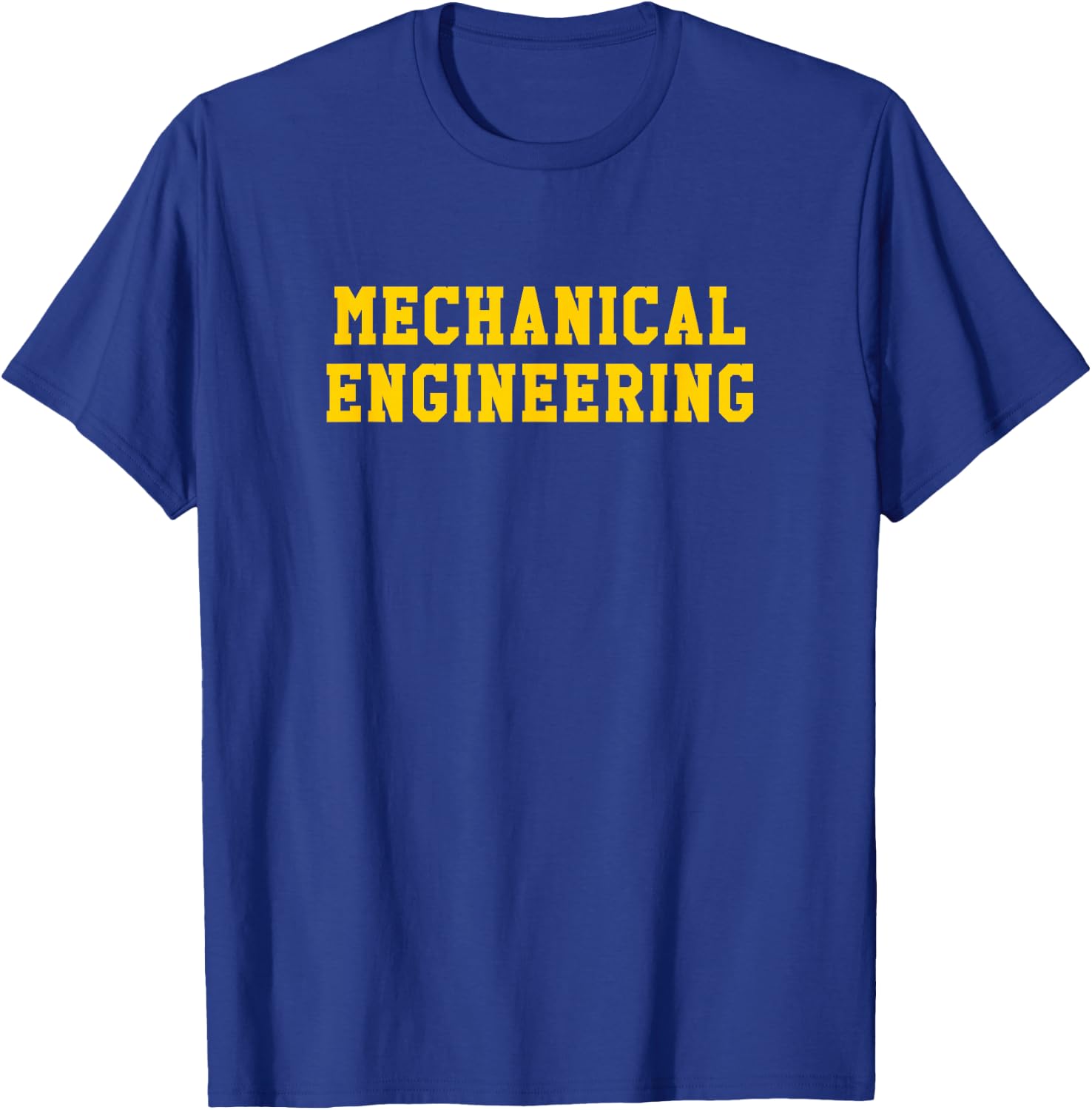 State of Michigan Mechanical Engineering Ann Arbor MI Degree T-Shirt - T-Shirt | Royal
