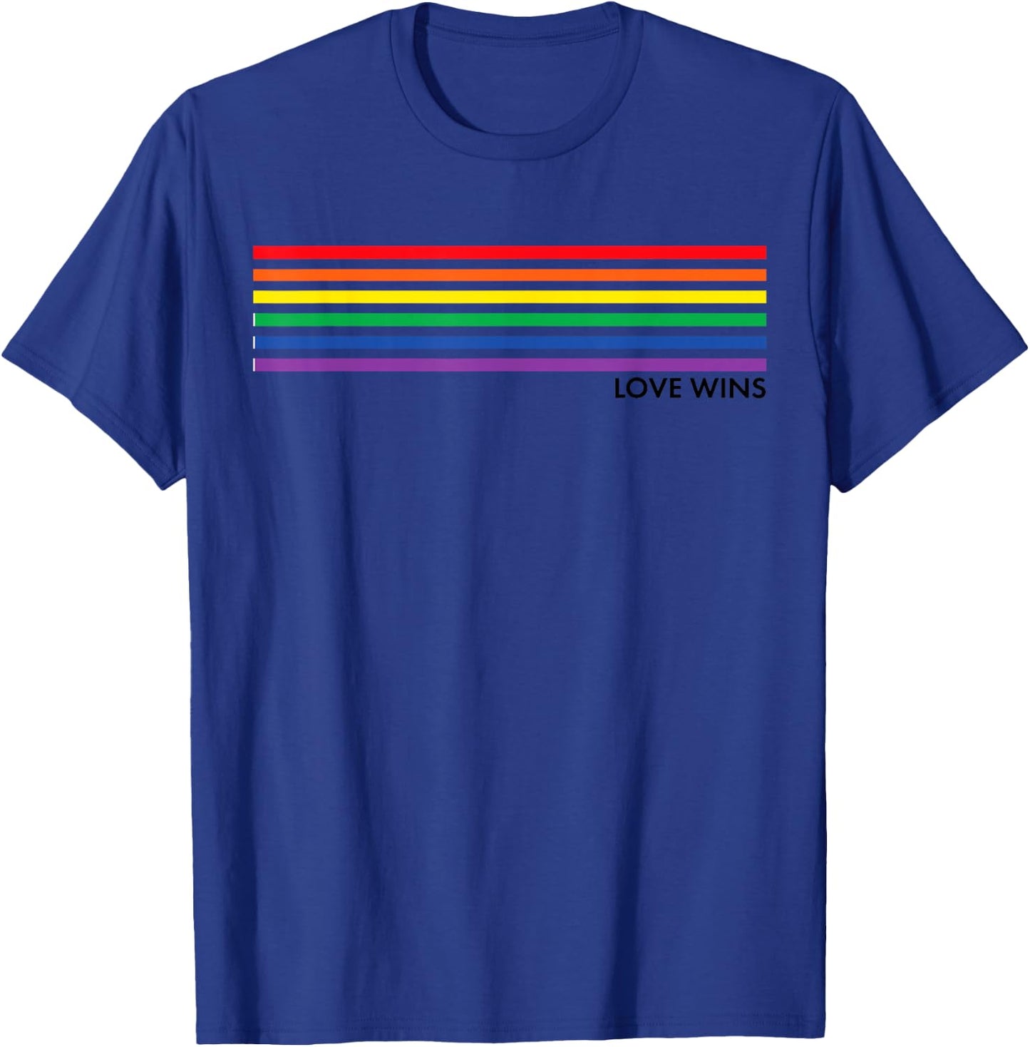 Gay Pride Rainbow Equality Gift White T-Shirt - T-Shirt | Royal