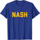 NASH Gold - Nashville TN T-Shirt - T-Shirt | Royal