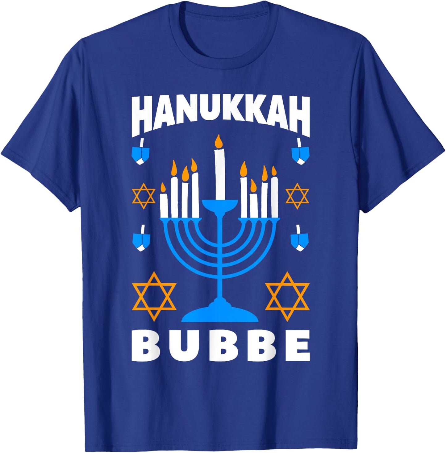 Hanukkah Bubbe Grandma Jewish Festival Chanukah Latke Hanuka T-Shirt - T-Shirt | Royal