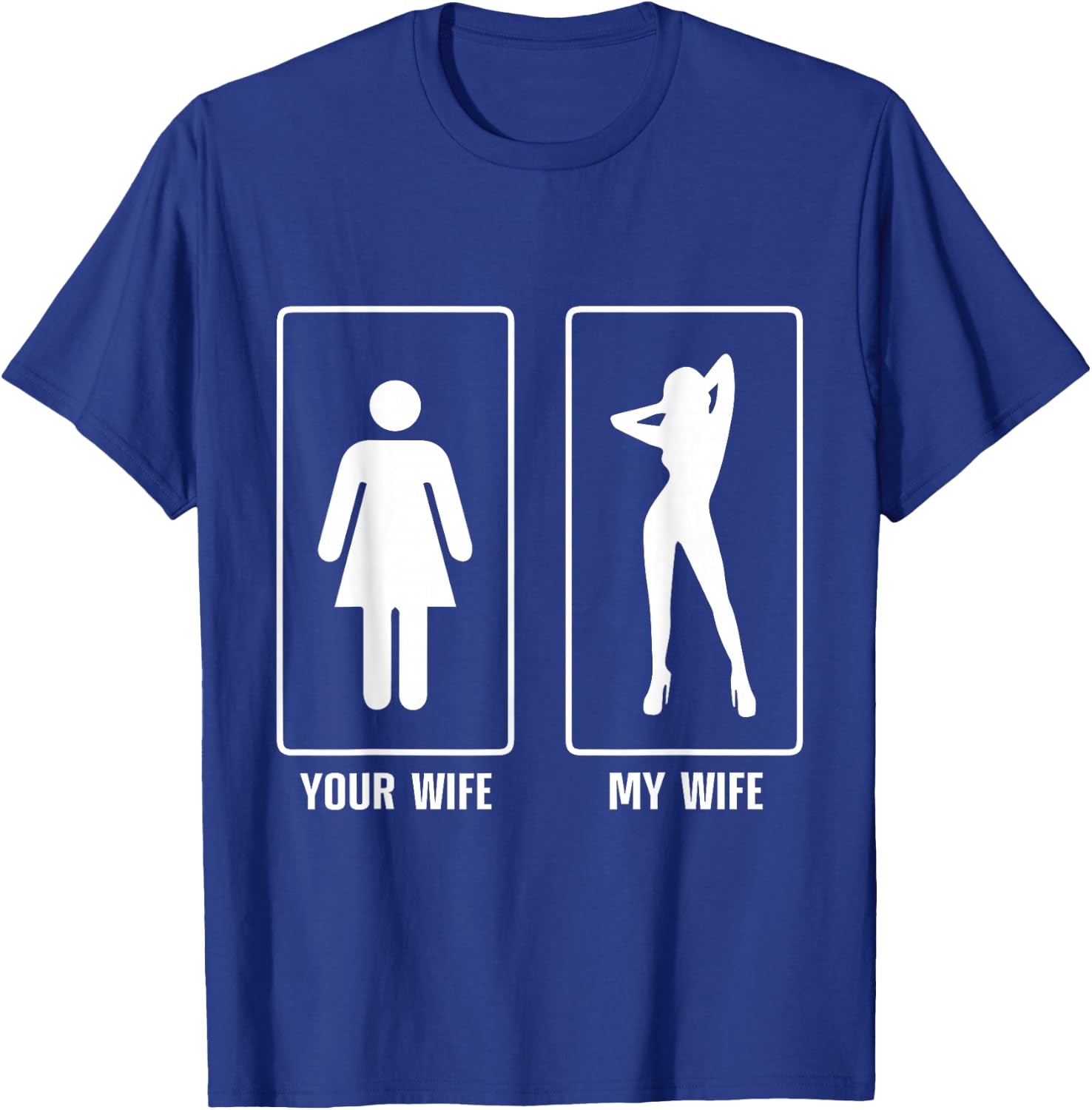 My Wife Your Wife Swinger Wife Swapping Funny Hotwife T-Shirt - T-Shirt | Royal