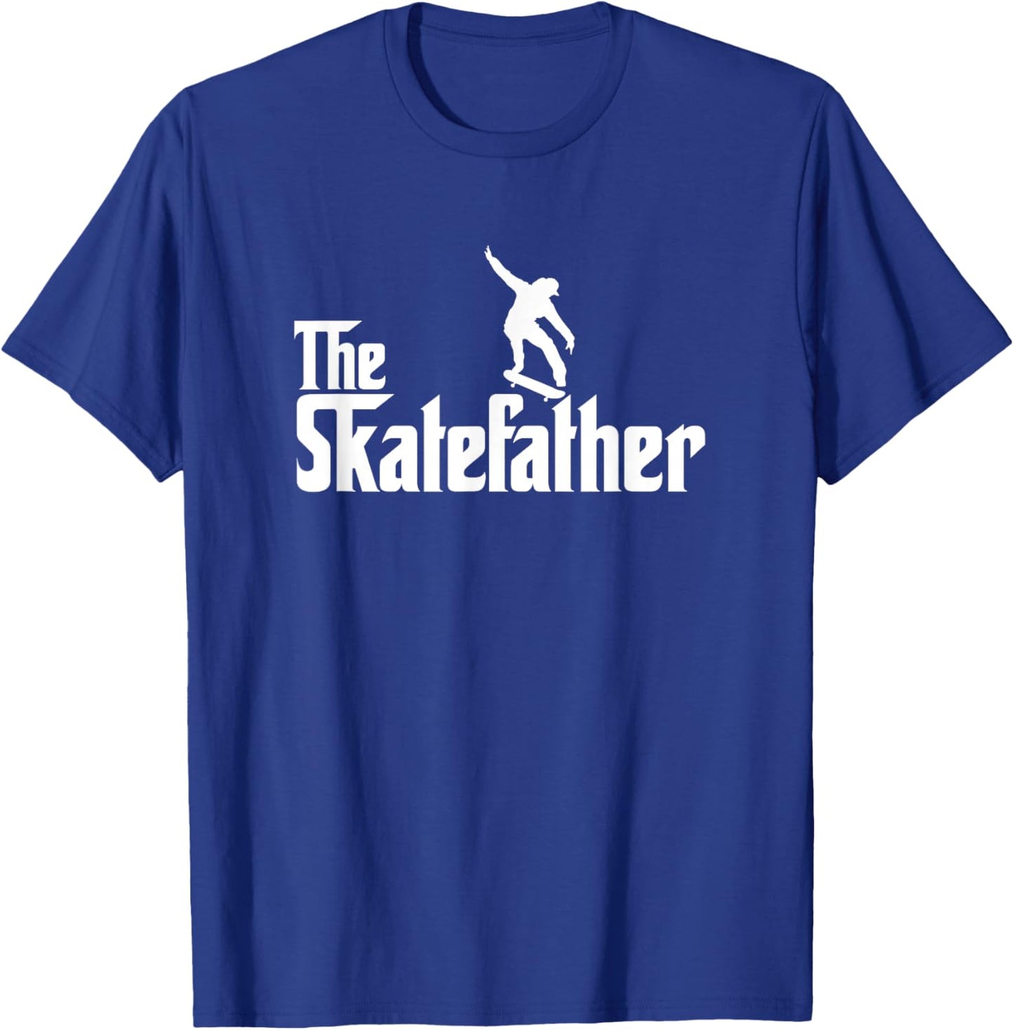 Skateboard Dad Like A Normal Dad Only Cool Father Skate T-Shirt - T-Shirt | Royal