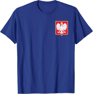 Poland White Eagle Coat of Arms Polska Polish Family T-Shirt - T-Shirt | Royal