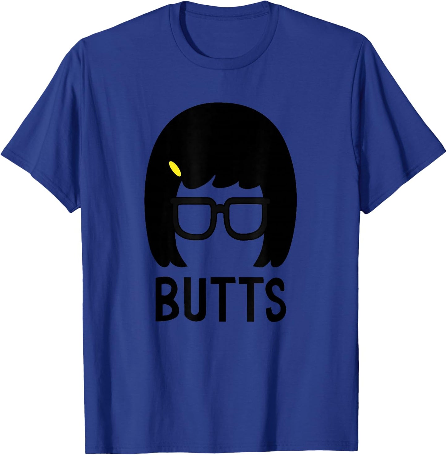 Bob's Burgers Tina Belcher Butts T-Shirt - T-Shirt | Royal