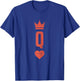 Queen Of Hearts Card Matching Halloween Costume For Couples T-Shirt - T-Shirt | Royal