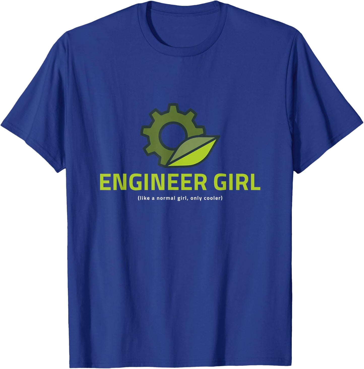 Engineer Girl Funny Cute Engineering Gift T-Shirt - T-Shirt | Royal
