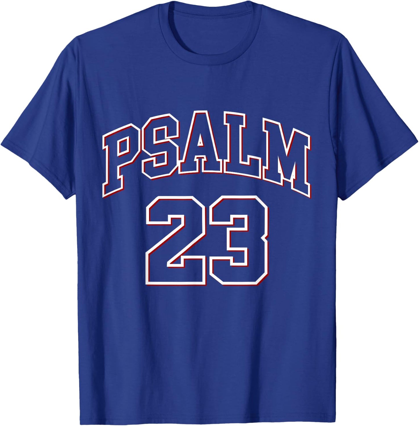 Psalm 23 shirt, Retro Sneakerhead, Christian Bible, Jesus T-Shirt - T-Shirt | Royal