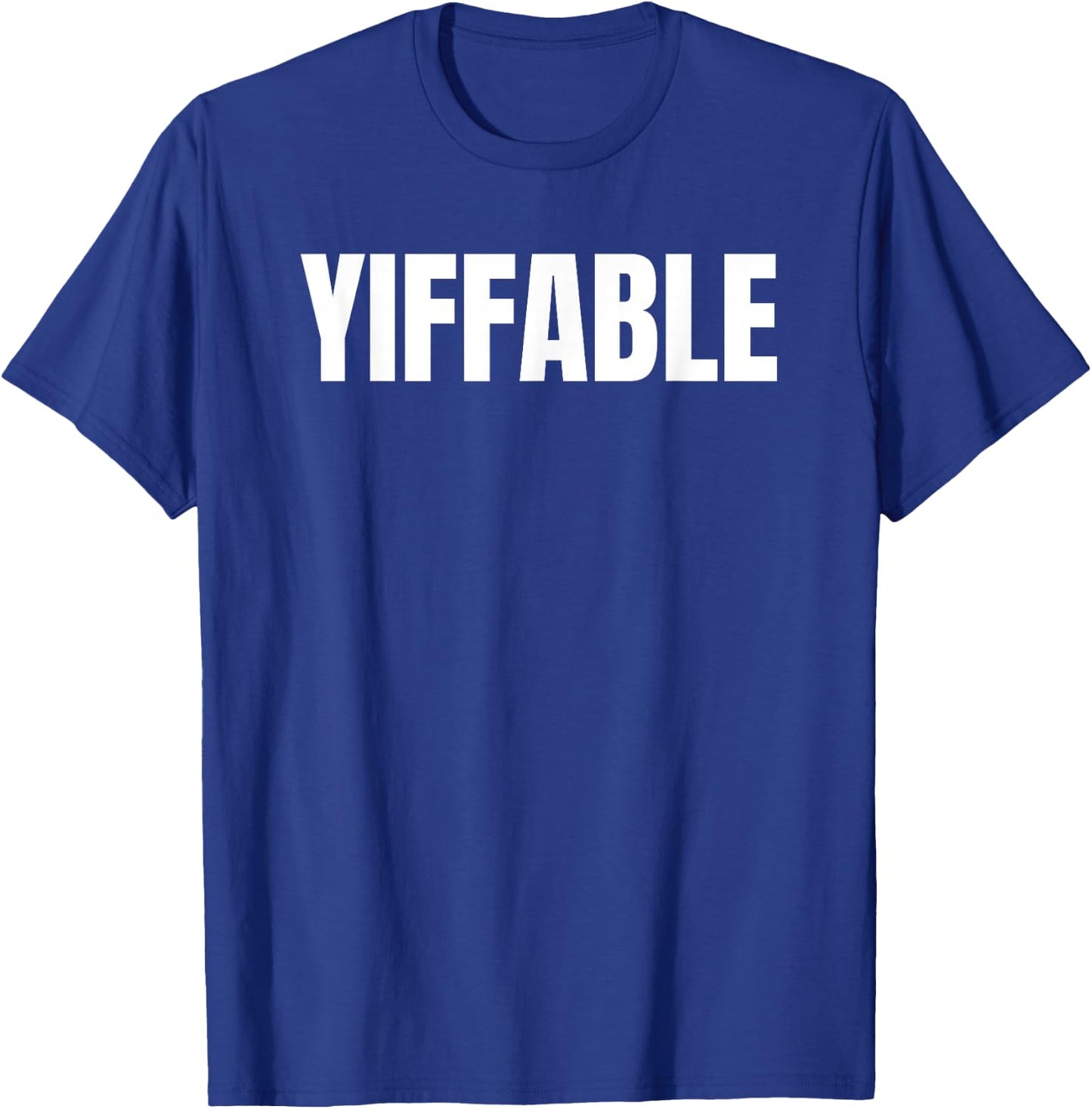 Yiffable Shirt | Funny Furry Cosplay Costume T-Shirt - T-Shirt | Royal