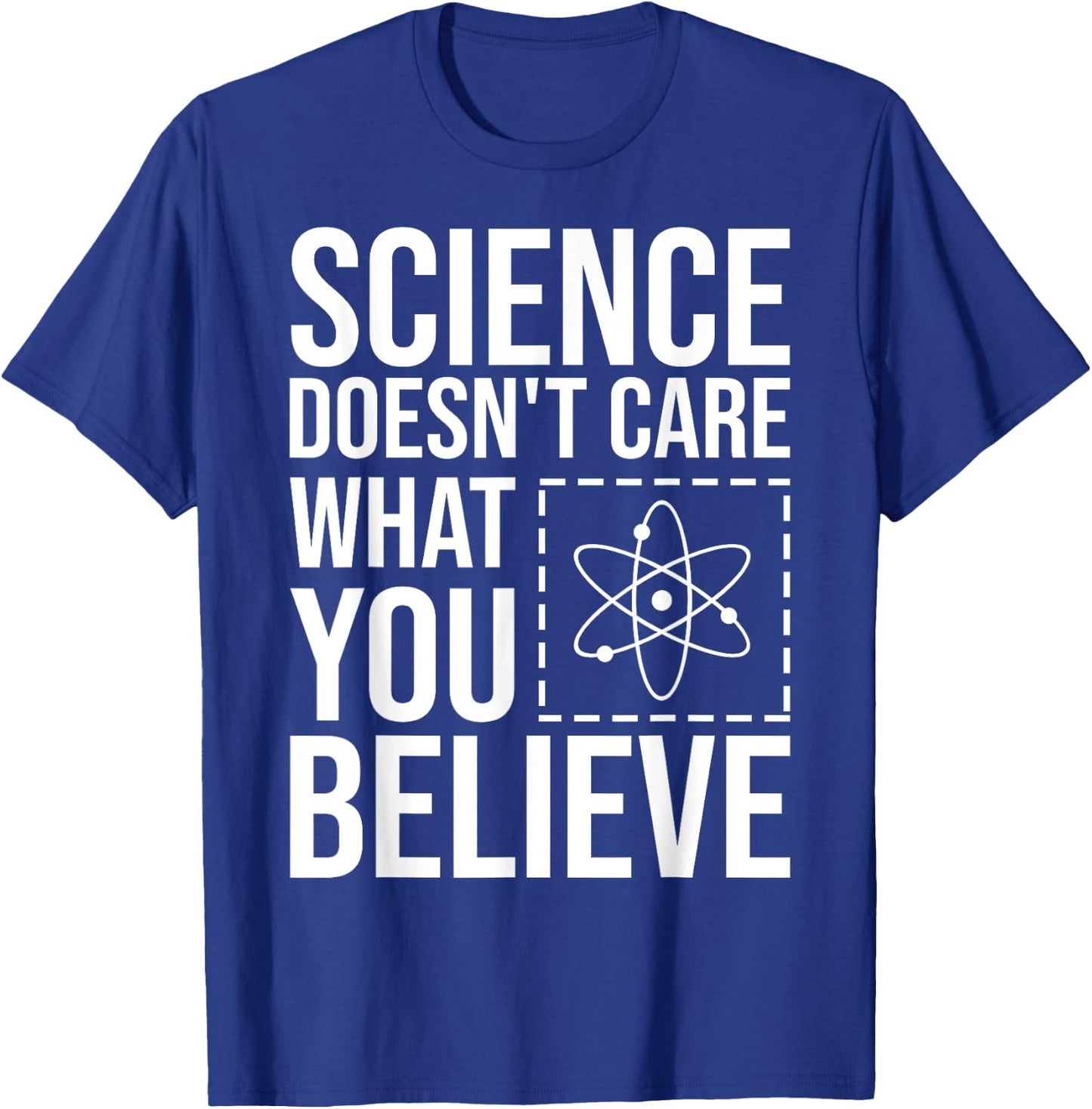 Funny Science Design Women Science Physic Chemistry T-Shirt - T-Shirt | Royal