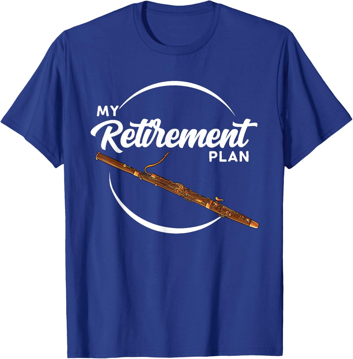 Joy Reed Instruments Funny Bassoon Player Gift - Learn To Play The Bassoon -Adults Black T-Shirt - T-Shirt | Royal