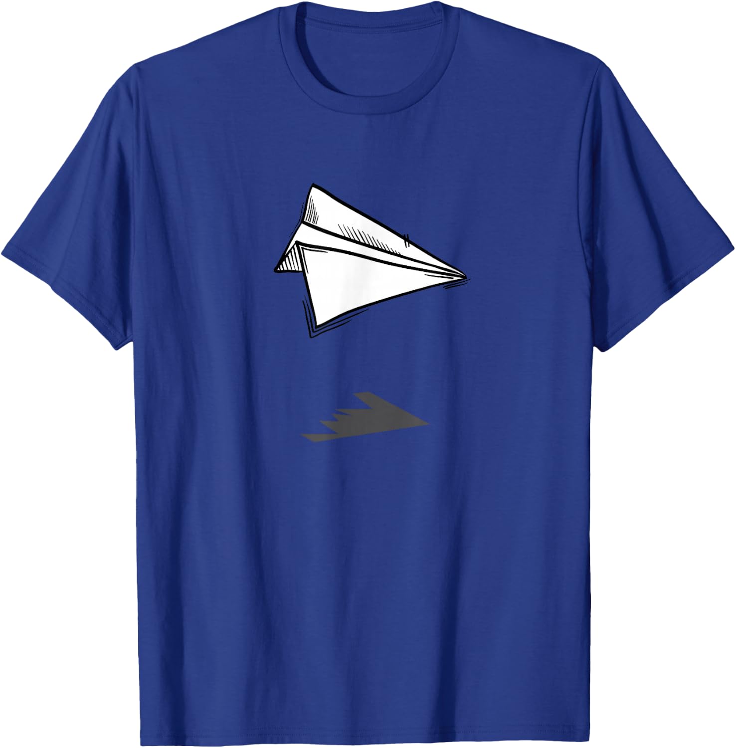 Paper Plane Shirt Aviation for Aeroplane Fans T-Shirt - T-Shirt | Royal
