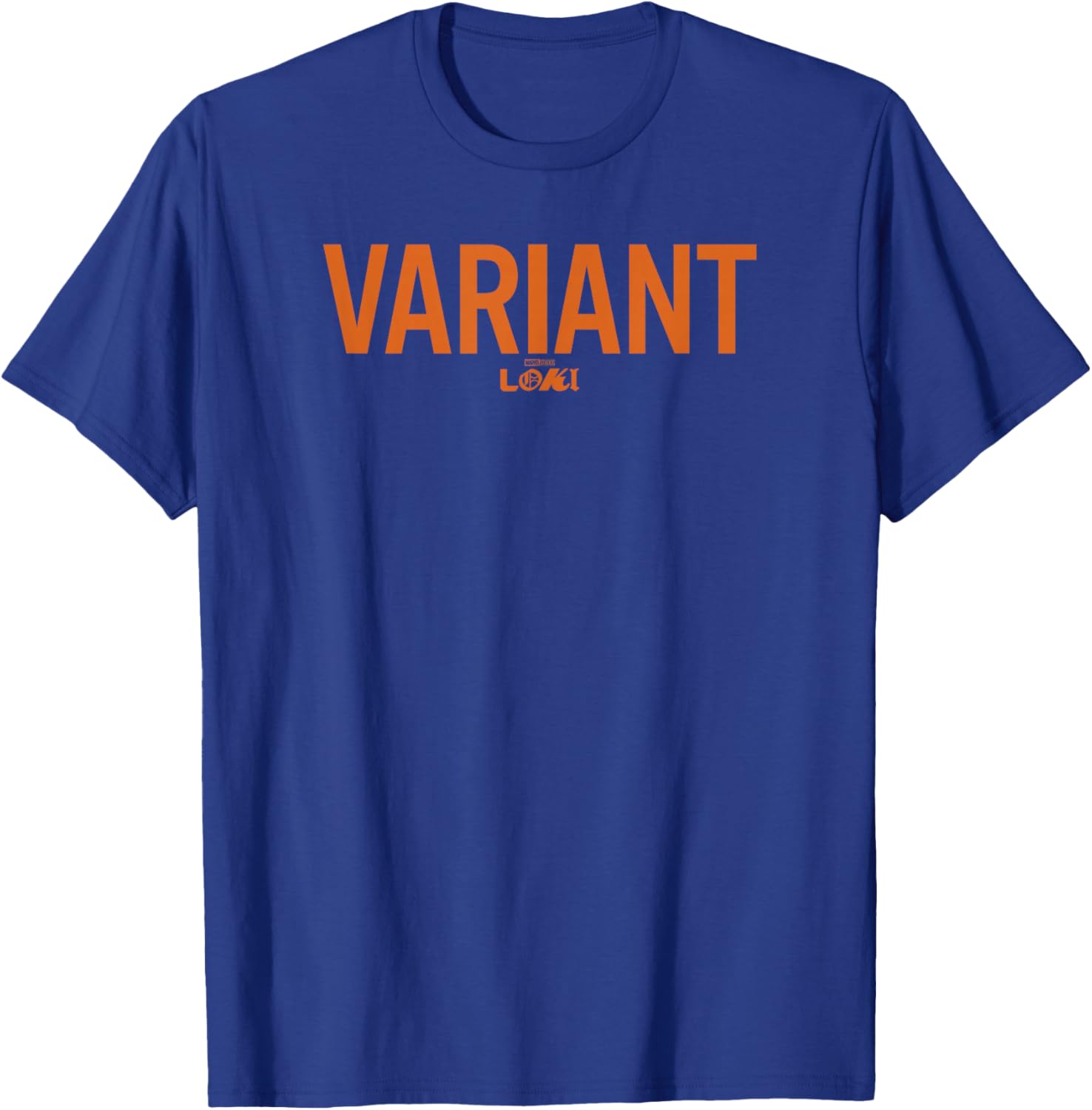 Marvel Loki Variant Simple Text T-Shirt - T-Shirt | Royal