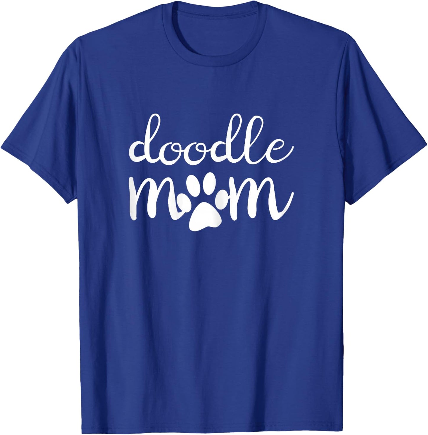 Doodle Mom Goldendoodle Dog Funny T-Shirt - T-Shirt | Royal