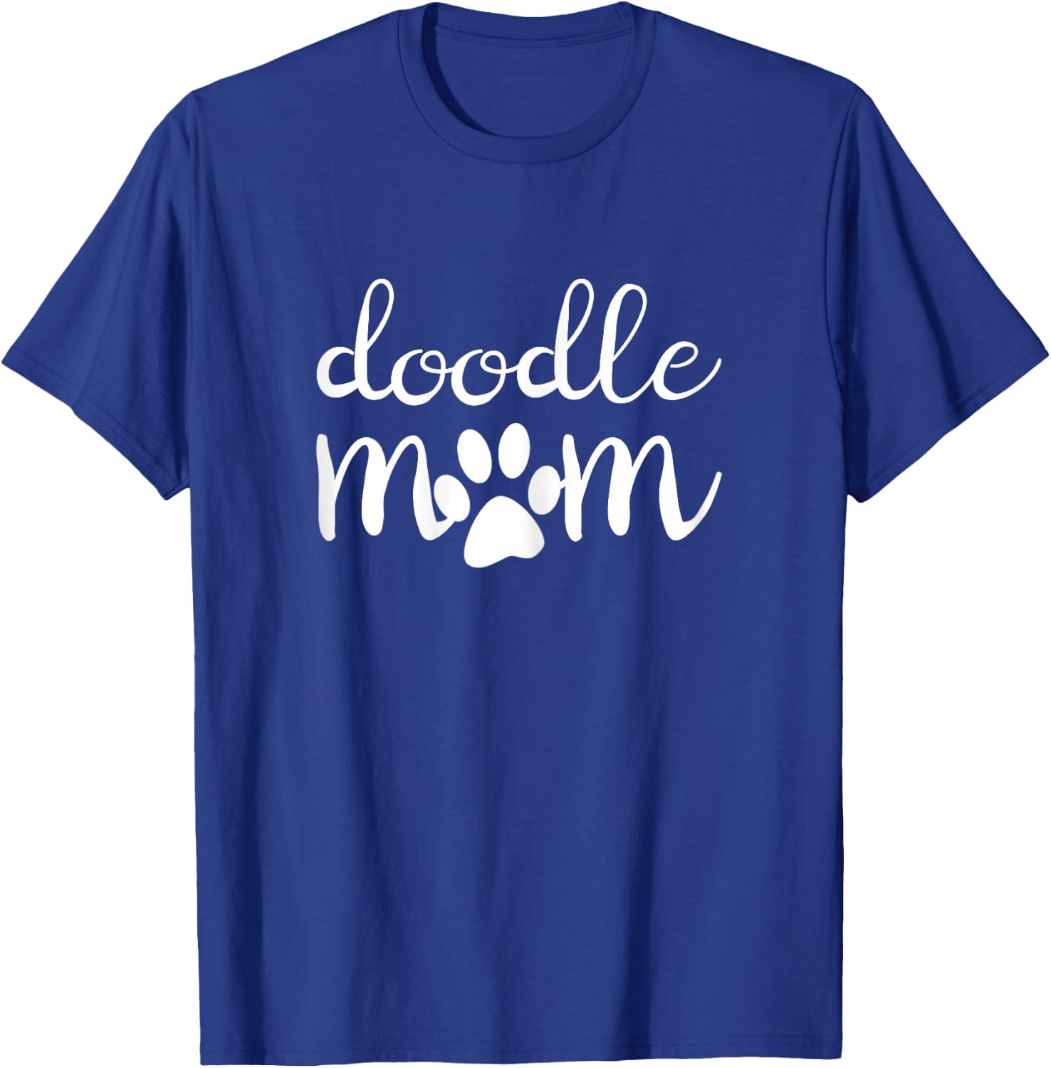 Doodle Mom Goldendoodle Dog Funny T-Shirt - T-Shirt | Royal