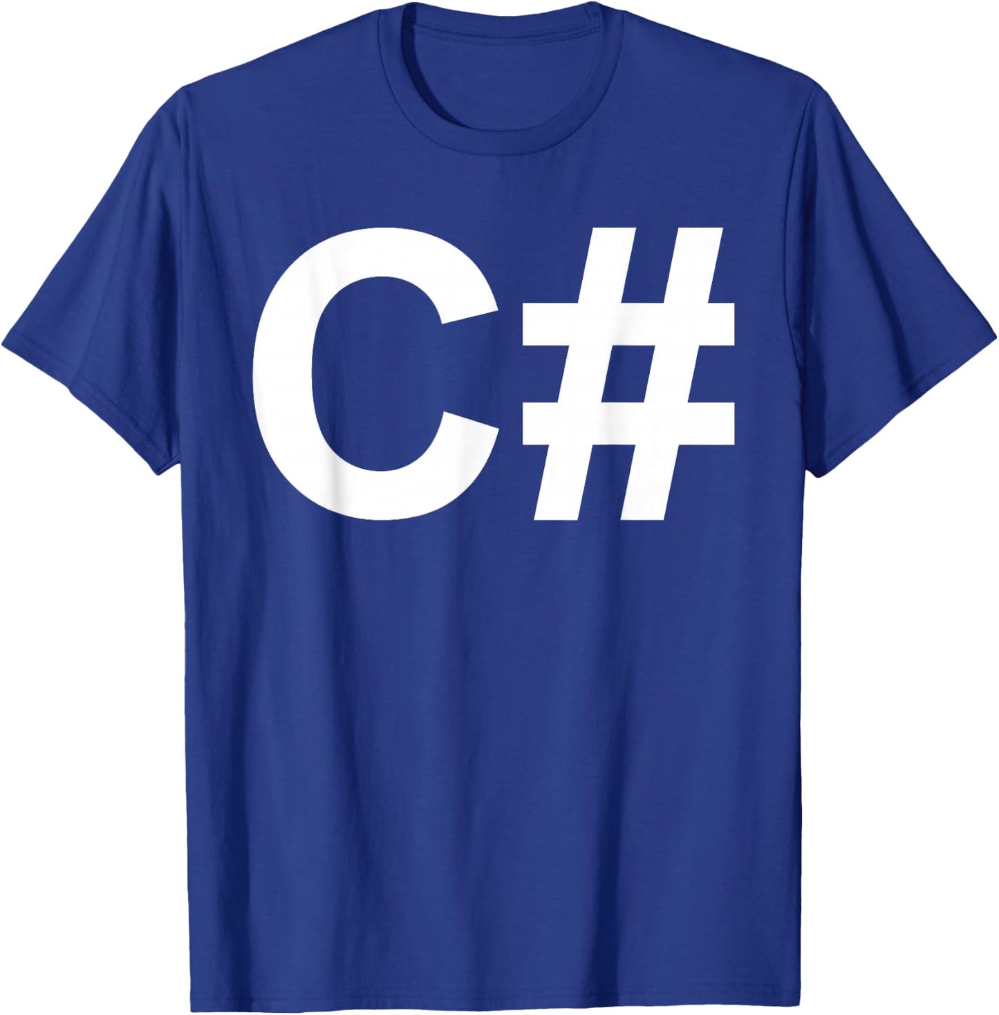C Sharp Coder C# T-Shirt - T-Shirt | Royal