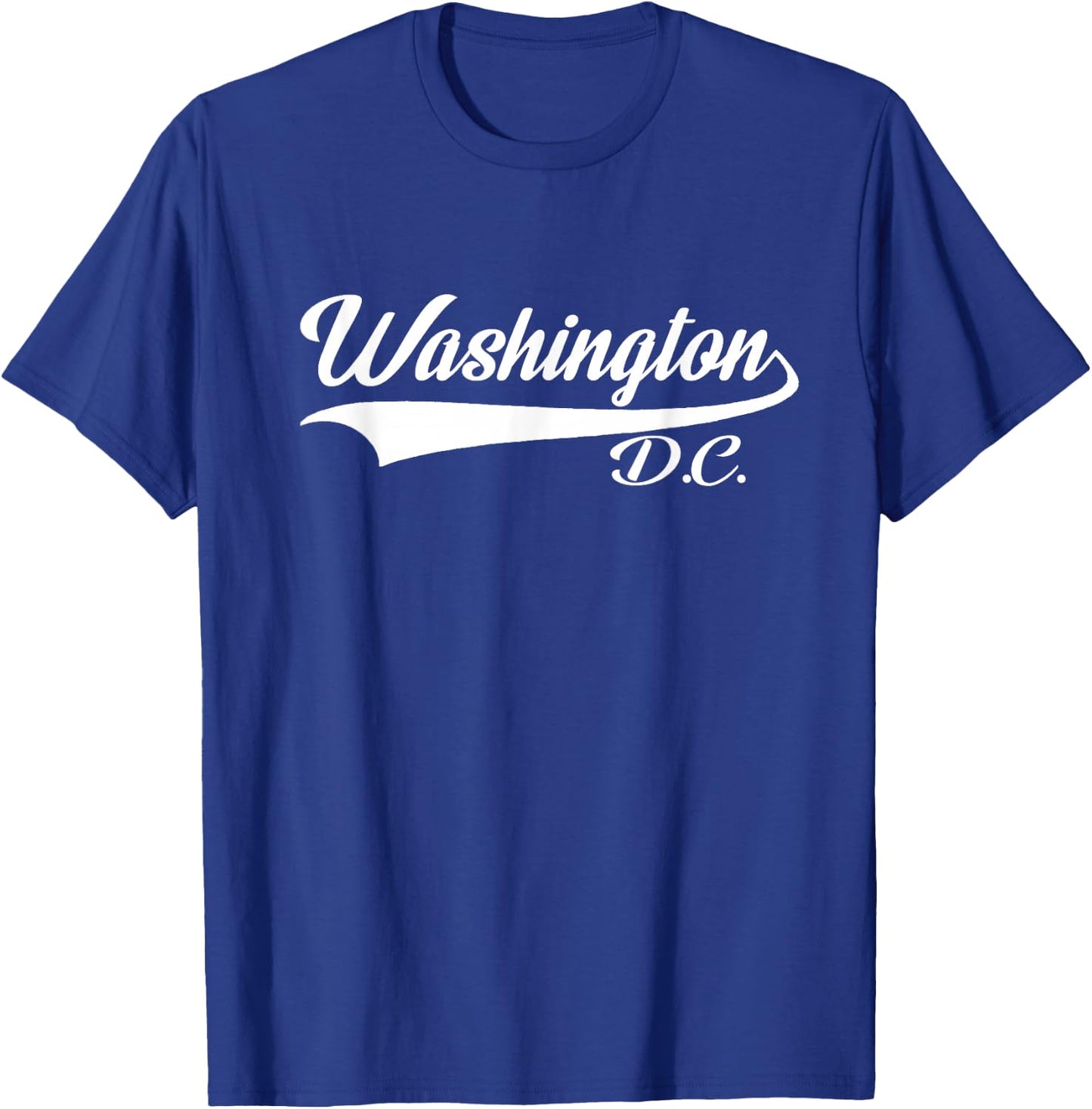 Washington D.C. - District of Colombia - Throwback Classic T-Shirt - T-Shirt | Royal