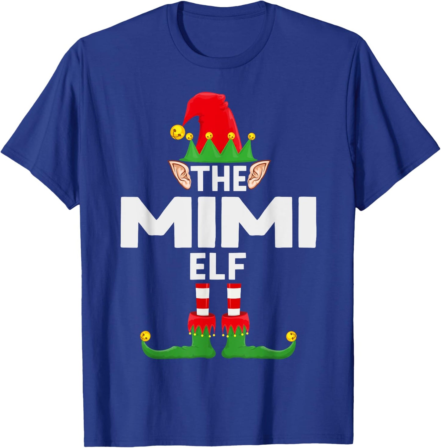 The Mimi Elf Family Christmas Pajama Party T-Shirt - T-Shirt | Royal
