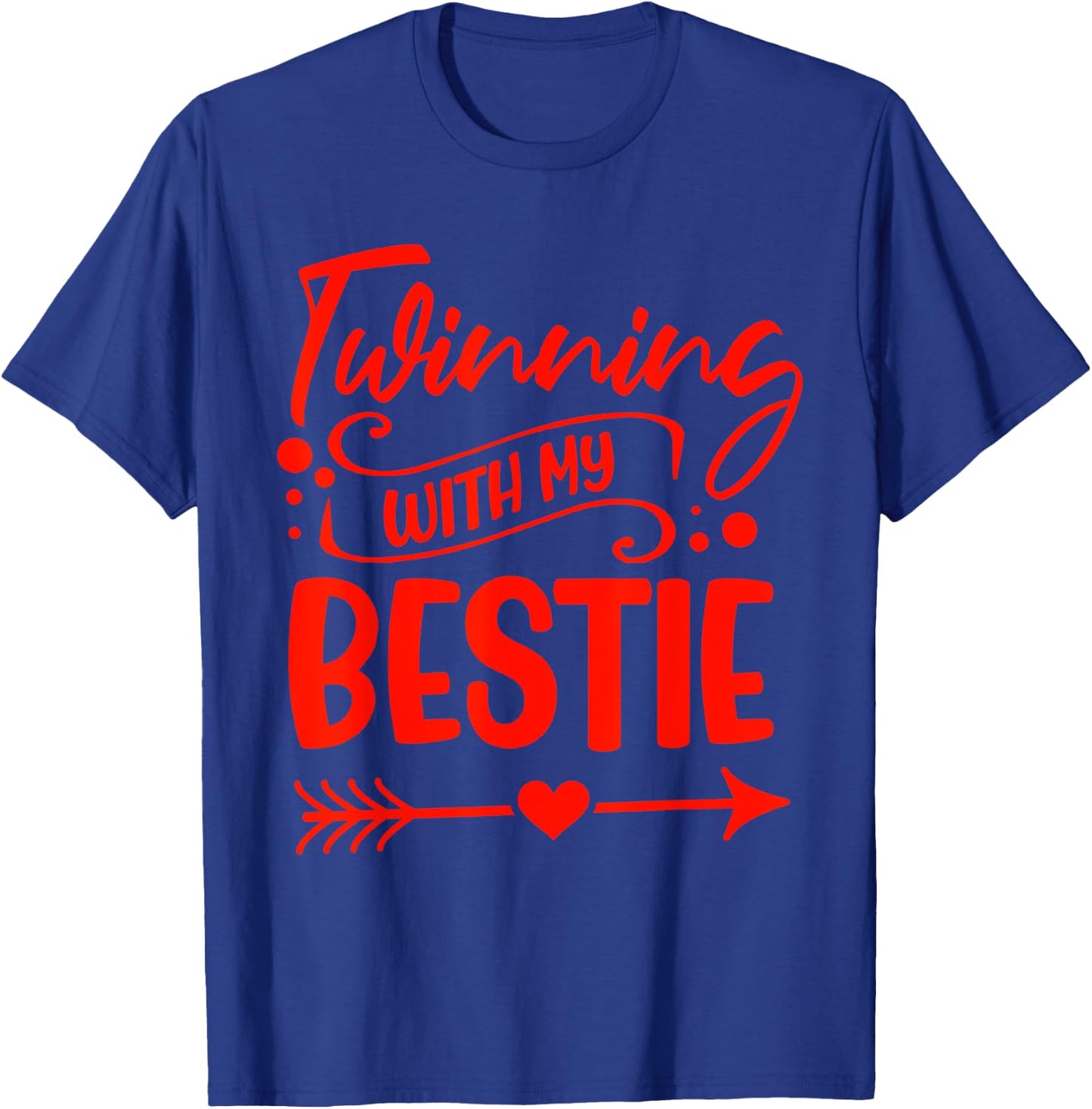 Twin Matching Twins Saying Twins Day Spirit Week T-Shirt - T-Shirt | Royal