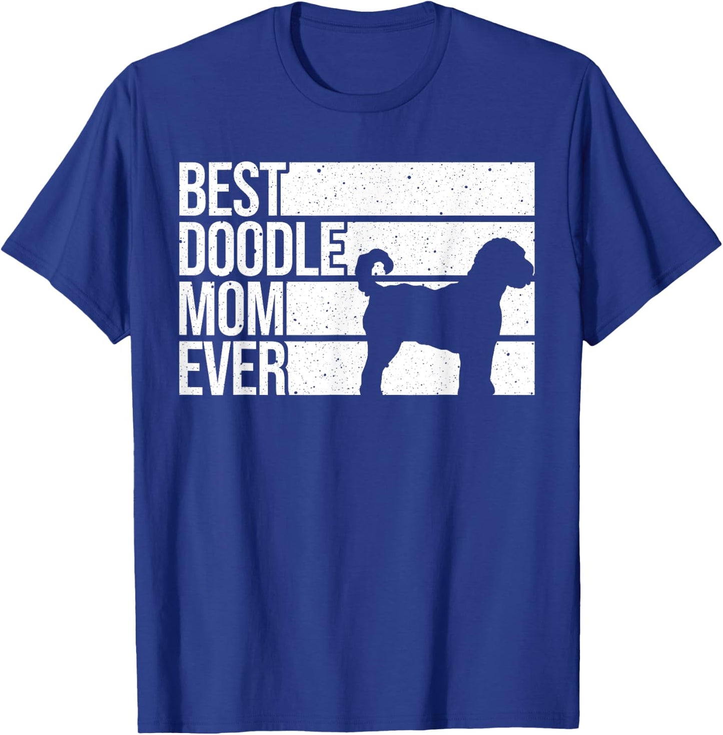 Cool Doodle Mom Art Women Girl Aussiedoodle Goldendoodle Dog T-Shirt - T-Shirt | Royal