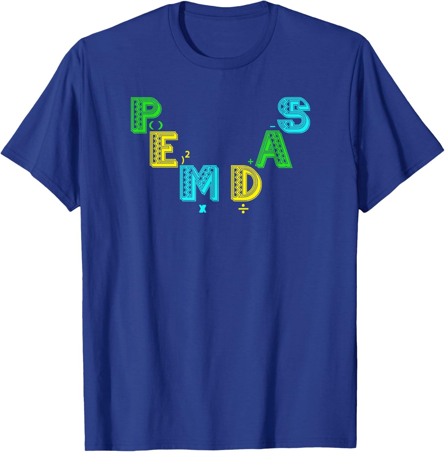 PEMDAS order of operation in math T-Shirt - T-Shirt | Royal