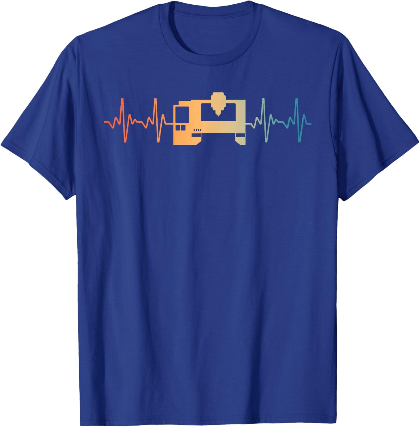 Cool CNC Machine Art Women CNC Machining Programmer T-Shirt - T-Shirt | Royal