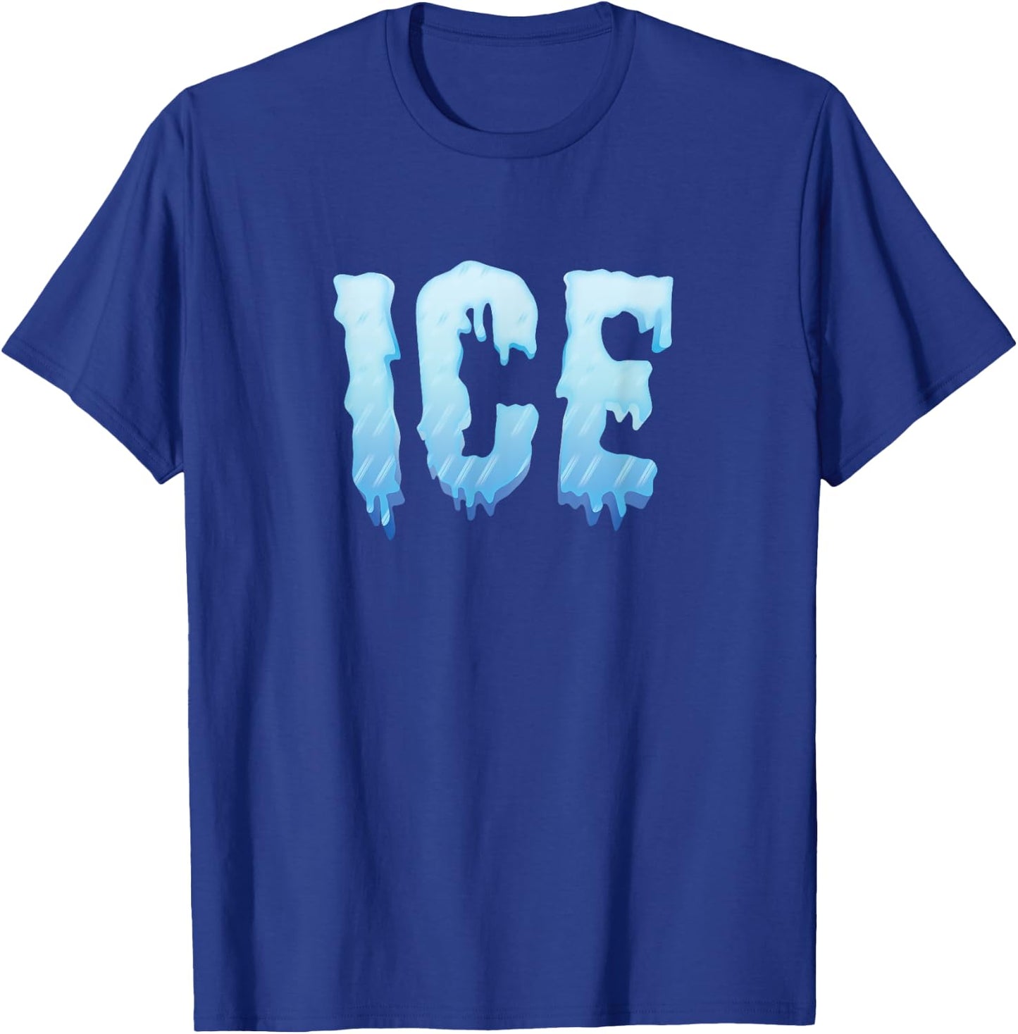 Ice Clothing Matching Outfit Couples Funny Halloween T-Shirt - T-Shirt | Royal
