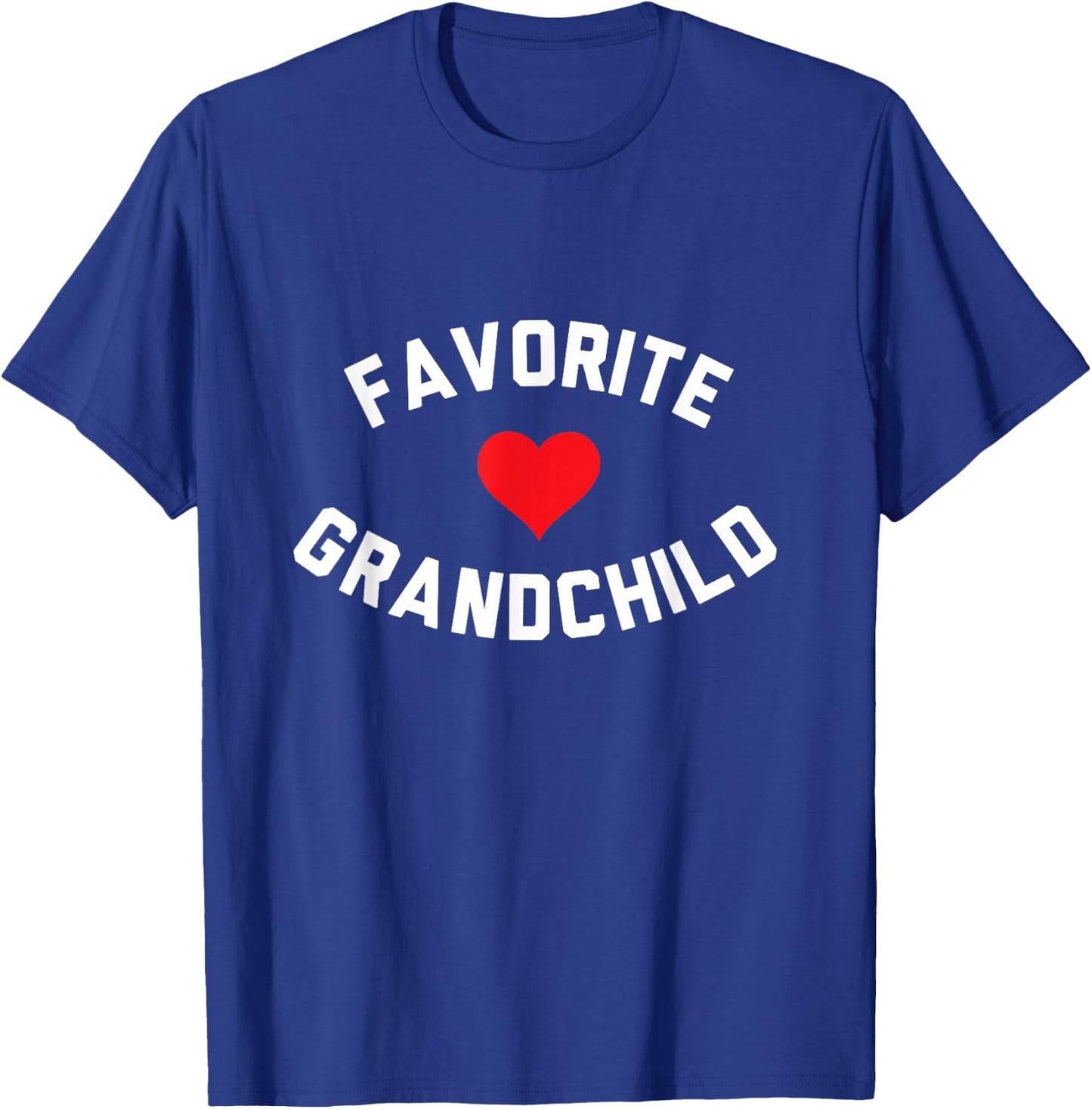 Favourite Grandchild T-Shirt - T-Shirt | Royal