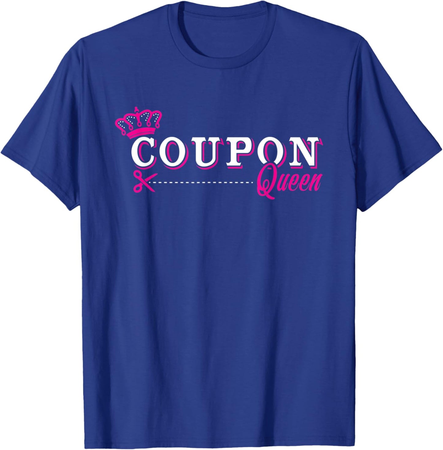 Coupon queen - couponing - funny couponer gift T-Shirt - T-Shirt | Royal