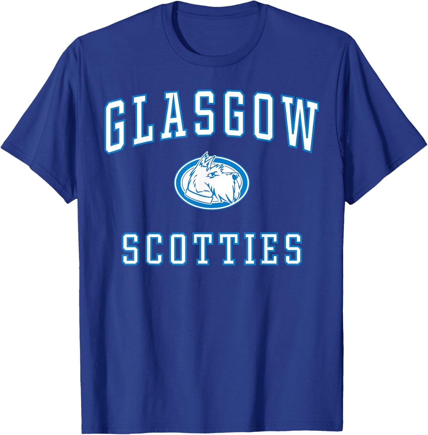 Glasgow High School Scotties C1 T-Shirt - T-Shirt | Royal