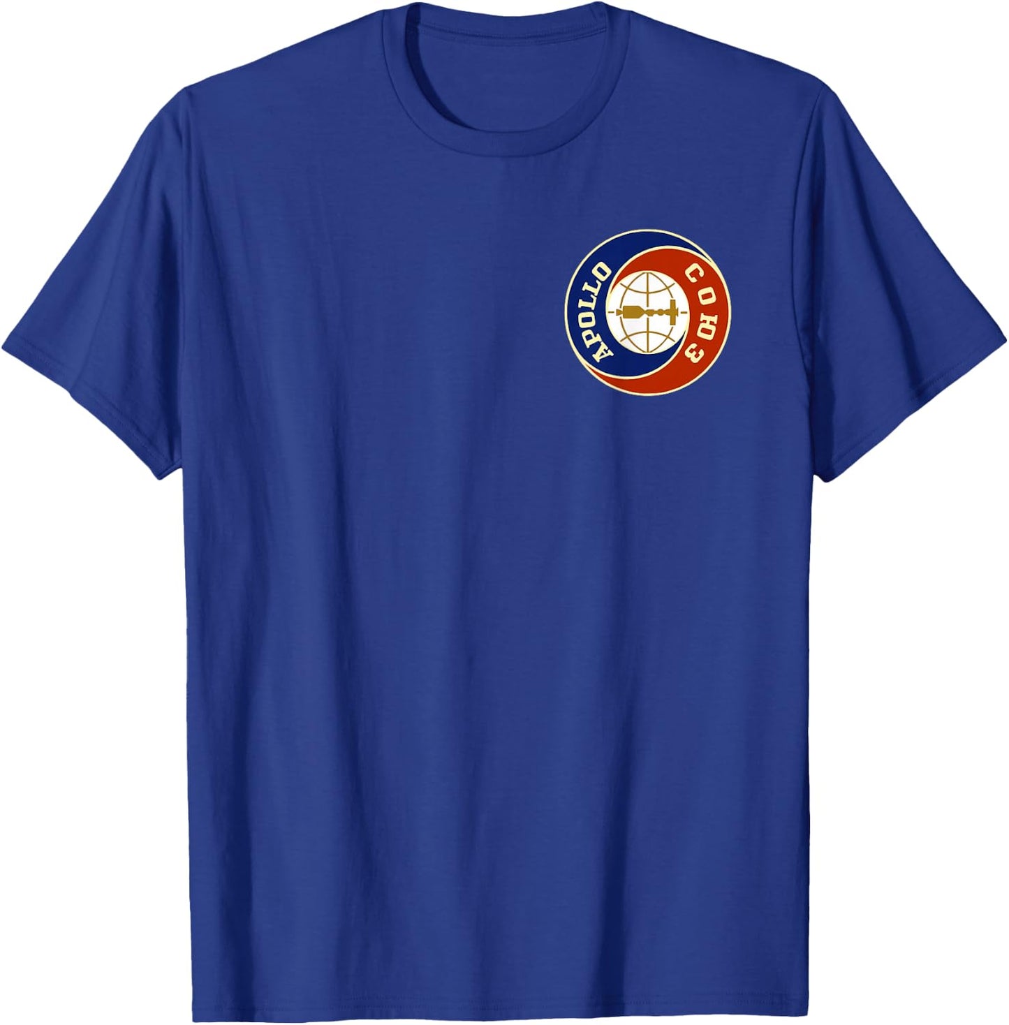 Apollo-Soyuz Rendezvous NASA History Small T-Shirt - T-Shirt | Royal