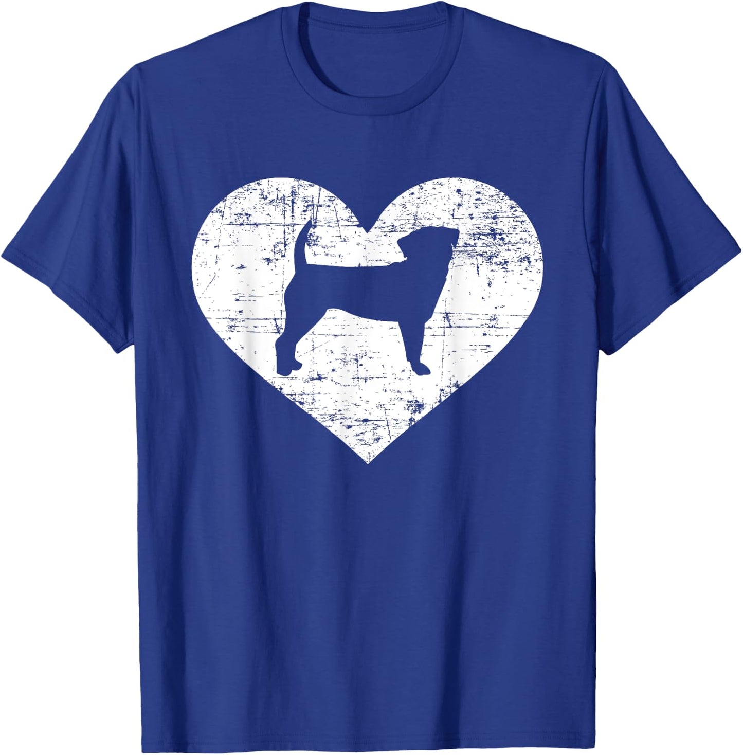 Puggle heart T-Shirt - T-Shirt | Royal