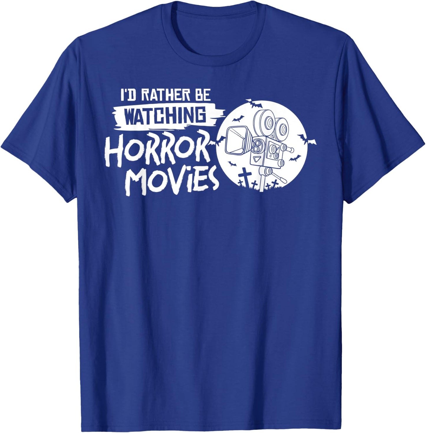 Horror Movie Film Quotes Collection T-Shirt - T-Shirt | Royal