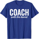 Dibs on The Coach with the Beard Funny Matching Couples T-Shirt - T-Shirt | Royal