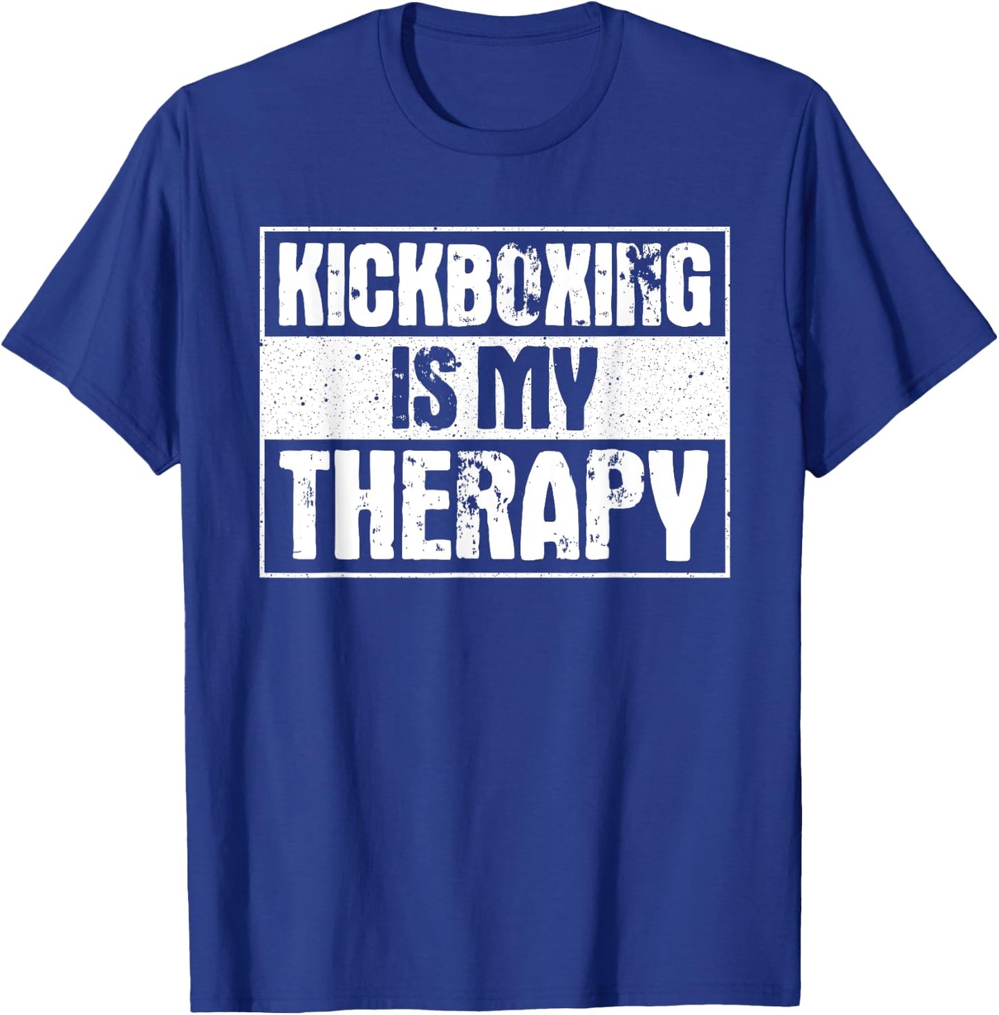 Cool Kickboxing Women Kickboxer Workout Exercise T-Shirt - T-Shirt | Royal