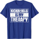 Cool Kickboxing Women Kickboxer Workout Exercise T-Shirt - T-Shirt | Royal