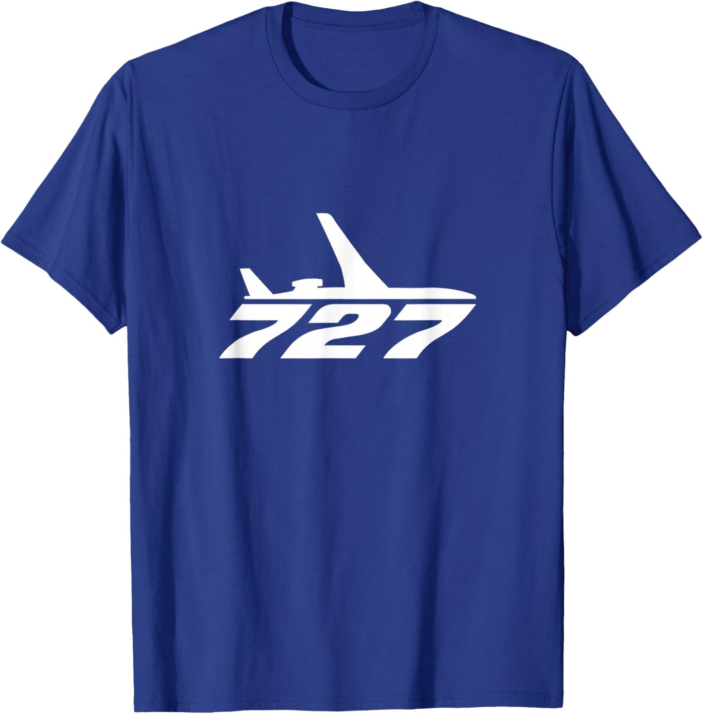 727 Airliner Plane For Avgeeks T-Shirt - T-Shirt | Royal